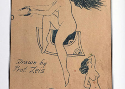 Naked women, tattoo designs from inside Drawn by Prof Zeis