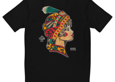 Free-Spirited Lady Design T-Shirt